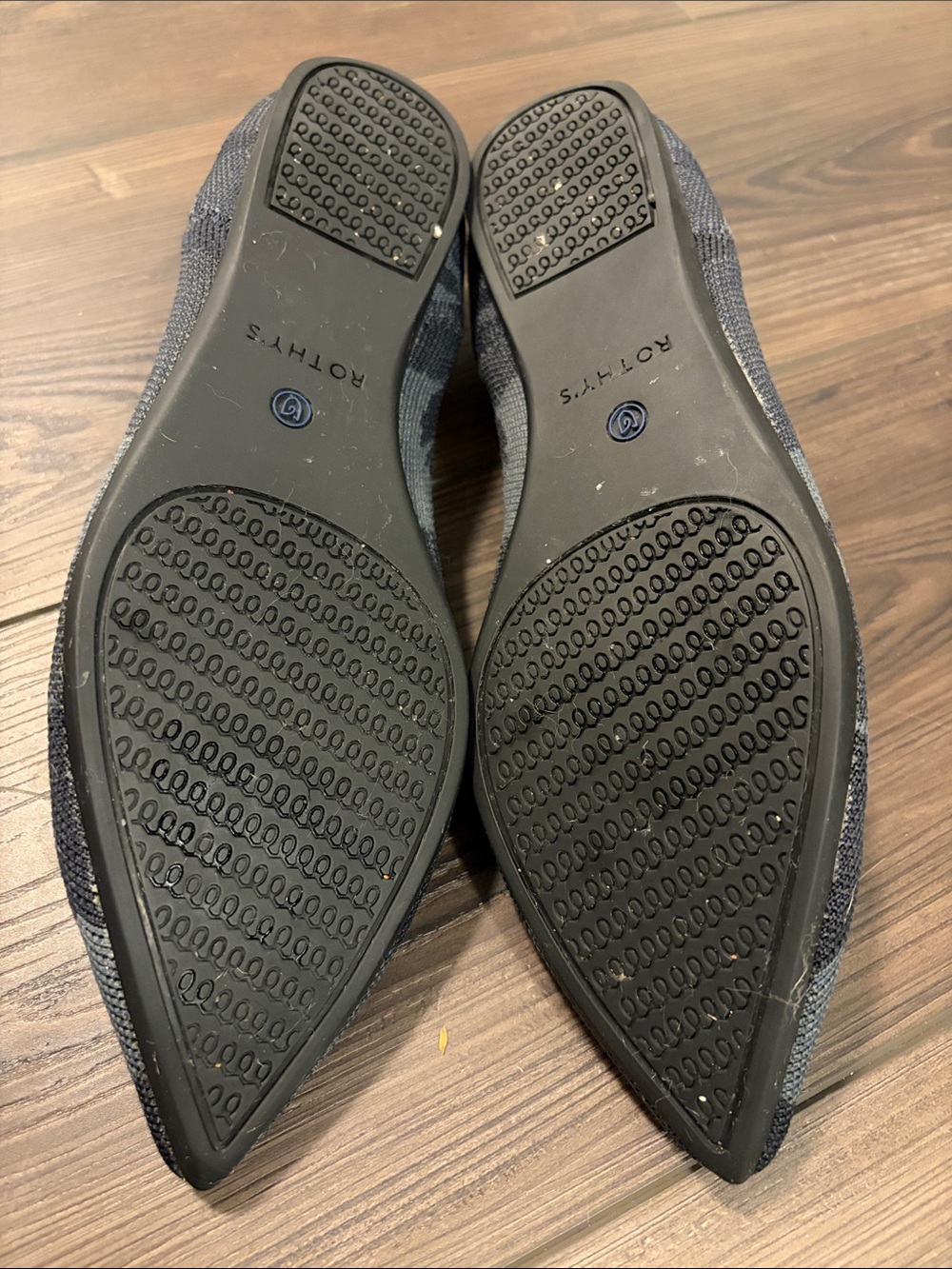 Rothy’s Retired The Point Camo Blue Gray size 9.5 - Picture 6 of 8